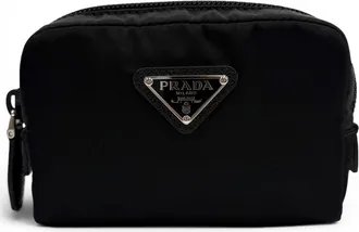Prada Black Nylon Pouch (Pre-Owned)