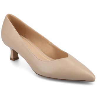Journee Collection Women & apos;s Pammie Medium and Wide Width Pumps