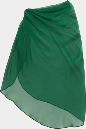 Lela Rose Silk Chiffon Capelet