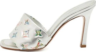 Louis Vuitton Sandali goffrati Revival - Argento