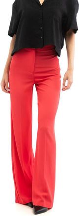 Patrizia Pepe Red Polyester Casual Womens Pants
