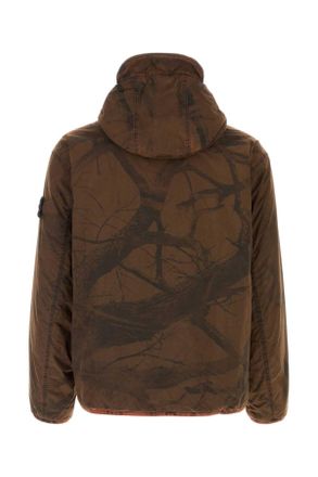 Stone Island Capospalla Down Jacket - Brown