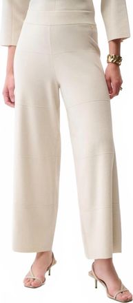 Joseph Ribkoff High-Waisted Belted Trousers In Birch Melange