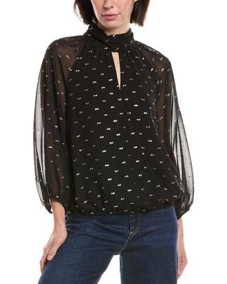 Vince Camuto Mock Neck Top
