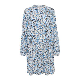 Part Two Clairepw Jurk - Dames - Jurken - Blauw - Maat: 2XS Viscose