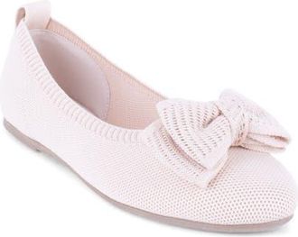 Elie Tahari Sorrento Ballet Flat in Natural at Nordstrom, Size 5.5