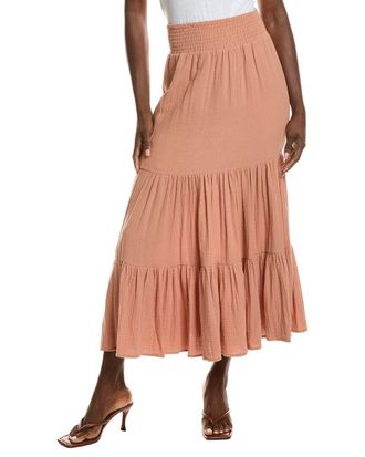 Chaser Gauze Seal Maxi Skirt