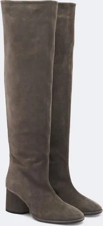 Aeyde Almut suede knee-high boots