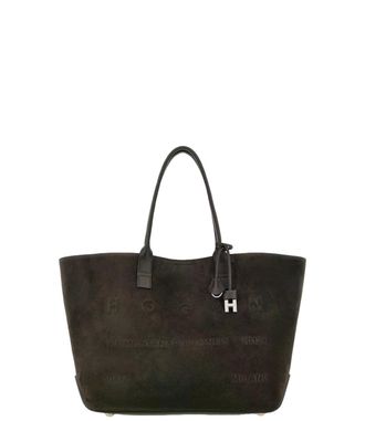 Hogan Palissandro Wool-Blend Medium Address Tote Bag