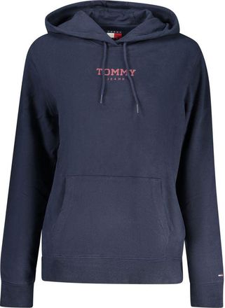 Tommy Hilfiger Blauwe Katoenen Dames Hoodie