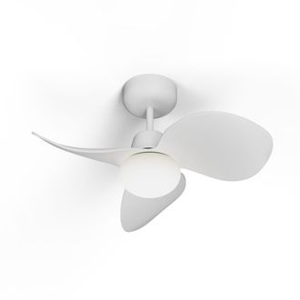 Sulion Ventilador de techo ligero con luz led blanco