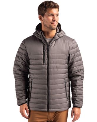 Clique Valhalla Full Zip Mens Puffer Jacket