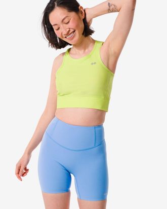 HEMA Korte Dames Fietsbroek Blauw (blauw)