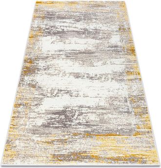 RugsX Rugsx - Alfombra Core W9775 Marco, Sombreado - Estructural, Dos Niveles De Vell&oacute;n, Marfil / Beige Beige 160x220 Cm