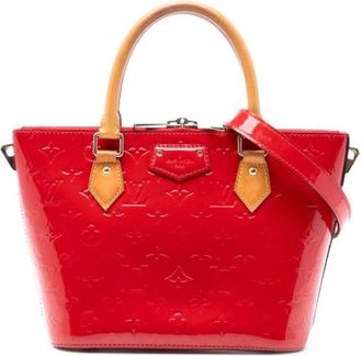 Louis Vuitton Pre-owned Handbags, female, Red, Size: ONE SIZE Pre-owned Vintage Leather Handbag