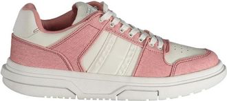 Tommy Hilfiger Polyester Sneaker - Dames - Sneakers - Roze - 37 EU - Polyester - Schoenen