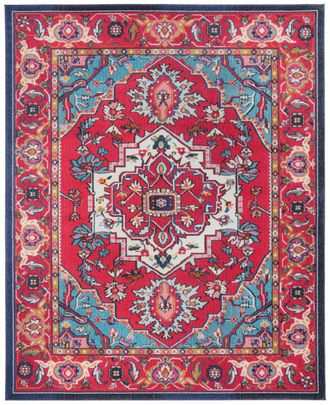 Safavieh Alfombra rojo/turquesa 235 x 335 cm