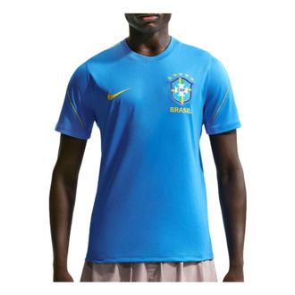 Nike Brazil 2026 Strike T-Shirt Light Photo Blue Light Menta Midwest Gold IB4964-435