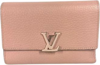Louis Vuitton Pre-owned Wallet (tri-fold) M62156 - Dames - Vintage Accessoires - Roze - ONE Size - Leer - Vintage