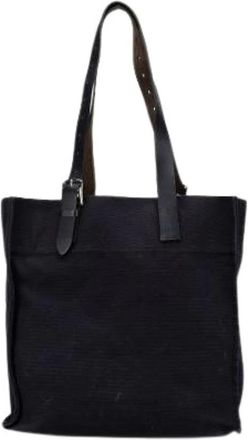 Herm&egrave;s Pre-owned Tote Bags, female, Blue, Size: ONE SIZE Pre-owned Etriviere Shopping Tote