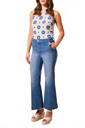 Tribal Brooke Palazzo Marine Jeans In Calypso Blue