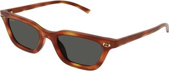 Gucci Gg 1944S Zonnebril - unisex - Zonnebrillen - Bruin - 50 MM - Accessoires