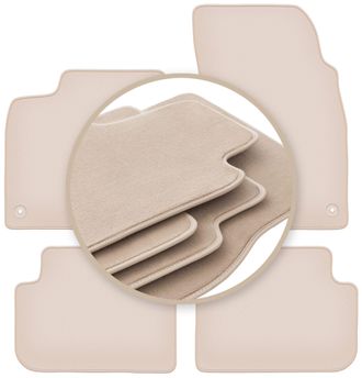 OEM Alfombrillas Premium Beige Para: Audi Q8 Suv 2020