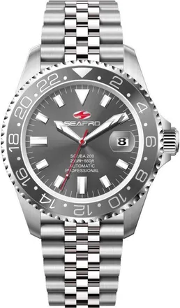 Seapro Grand Meridian Grey Dial Mens Watch SP4332