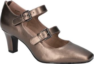 Easy Street Willis Square Toe Mary Jane Pump in Pewter at Nordstrom, Size 8.5
