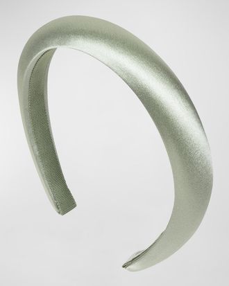 Jennifer Behr Tori Silk Satin Headband