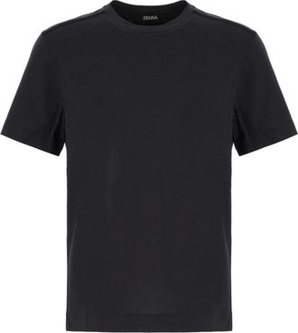 Ermenegildo Zegna Hombre, Camisetas, Azul, Talla: S