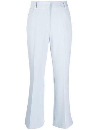 Stella McCartney Cropped pantalon - Blauw