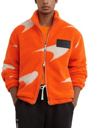 Reiss King Speedmark Printed Casual Jacket