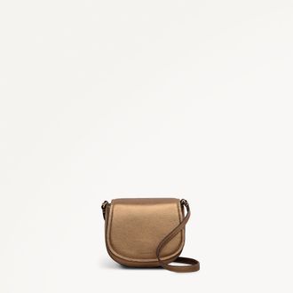 Radley London Olive Gold Mini Flapover Cross Body Bag Liverpool Gardens AW25 Radley London