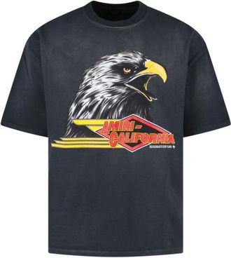 Amiri Eagle T-Shirt Black