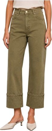 Kocca Mujer, Vaqueros, Verde, Talla: XS