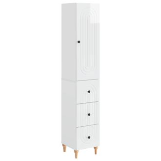 vidaXL Juego De Armarios 2 Uds. Madera De Ingenier&iacute;a Vidaxl
