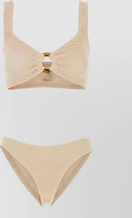 Hunza G julia stretch nylon bikini high leg