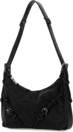 Givenchy Womens Voyou Shoulder Bag Black Fabric