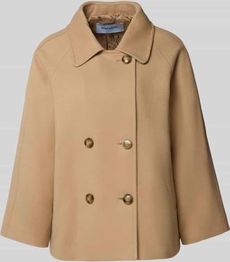 More & More More & More Relaxed Fit Jacke mit Viskose-Anteil in Camel, Größe 34