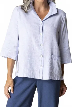 Habitat Camp Shirt In Cornflower