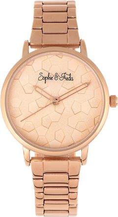 Sophie & Freda Breckenridge 34mm Stainless Steel Bracelet Watch