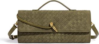 Generic Vintage Frosted Bag for Women, Elegant Convertible Clutch Shoulder Bag for Dinner & Party