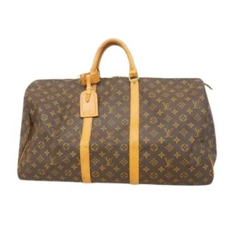 Louis Vuitton Pre-owned Weekend Bags, unisex, Brown, Size: ONE SIZE Pre-owned Boston Bag