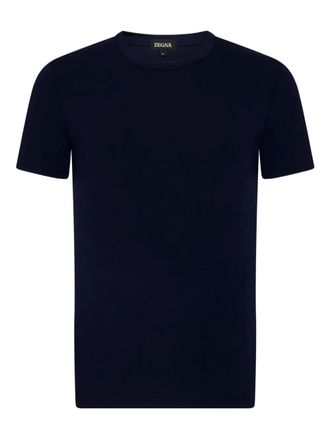 Ermenegildo Zegna crew-neck T-shirt - Blue