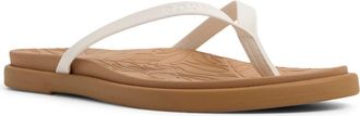 Roxy Calabasas Flip Flop in Cream at Nordstrom Rack, Size 10