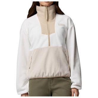 Columbia Sequoia Grove 1/2 Zip Fleece Fleecepullover f&uuml;r Damen | wei&szlig;