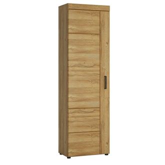 Furniture To Go Cortina Tall cupboard (LH) in Grandson Oak in Brown