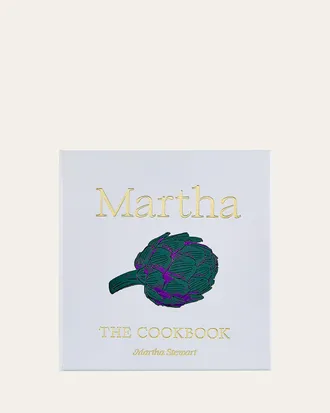 Graphic Image Martha: The Cookbook Leather-Bound Book by Martha Stewart