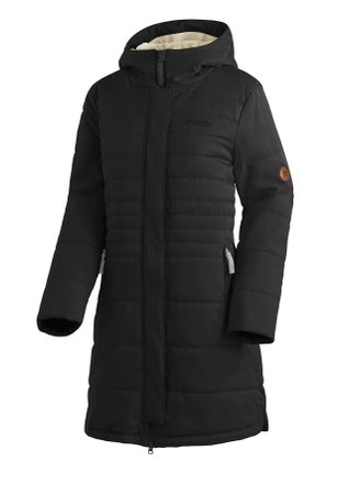 Maier Sports Winterjacke MAIER SPORTS LAERKE 2.0, Damen, Gr. 38, schwarz, 100% Polyester, regular fit, Jacken Winterjacke, Damen Mantel, atmungsaktiver Wintermante